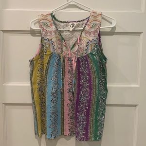 Anthropologie One September flowy tank top